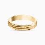 Wedding band in 18K Gold - 56