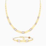 Links Shape Set in 18K Gold (2 Pieces)