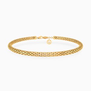 Sleek Chain Bracelet In 18K Gold