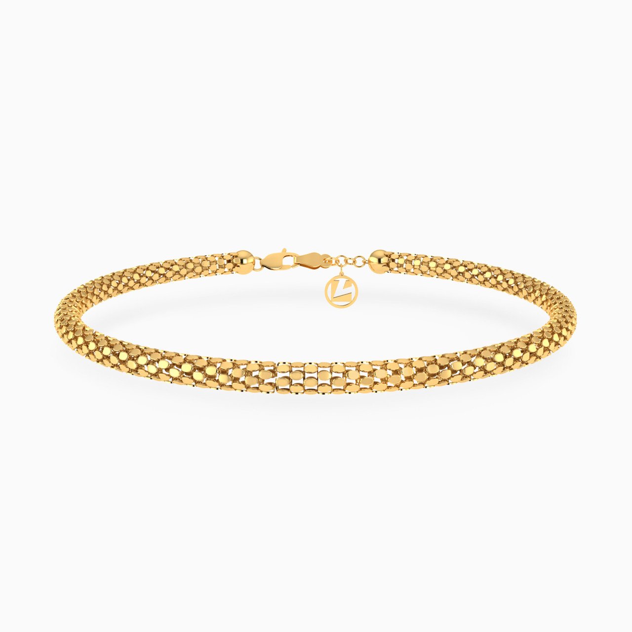 Sleek Chain Bracelet In 18K Gold