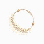 Circle Chain Bracelet in 18K Gold