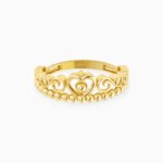 Crown Ring in 18K Gold