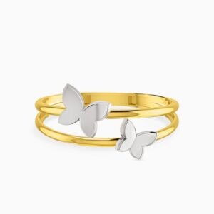 Butterfly Ring in 18K Gold